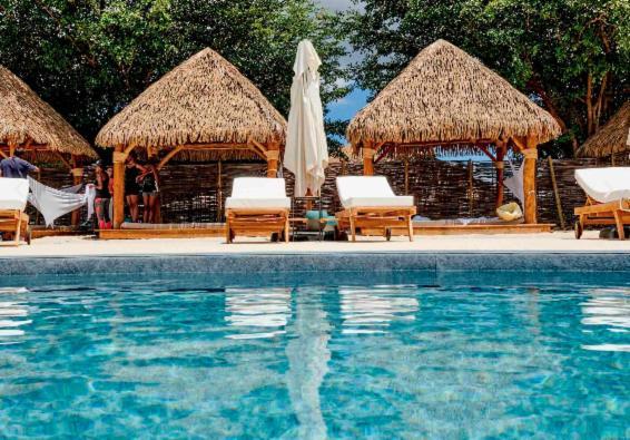 Katalea - Blue Dream, Plage, Piscine, Bar Grand-Bourg  Exterior foto